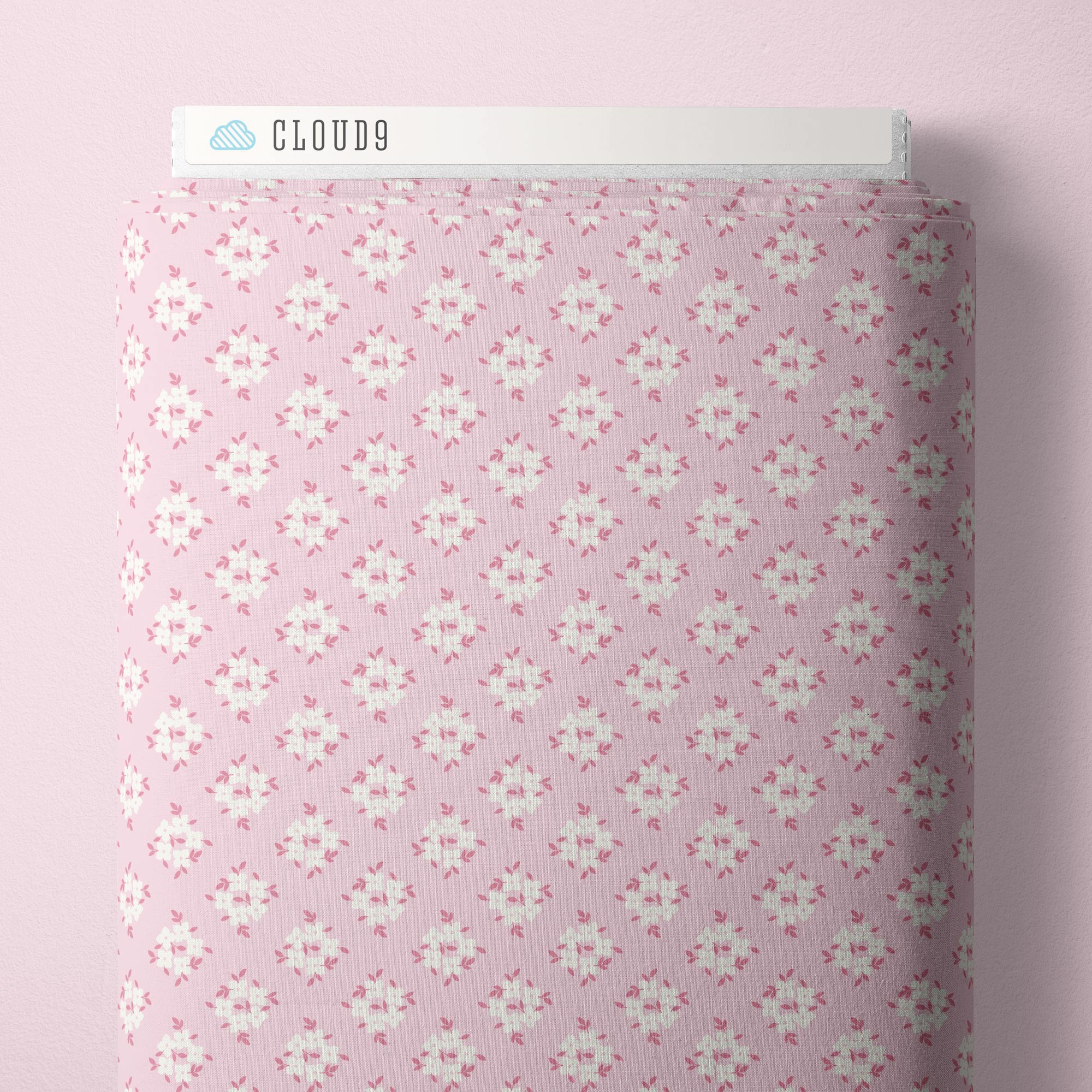 Fabric Cloud9 Pink Pocketful Meadow Melody by the Quarter Yard 228931
