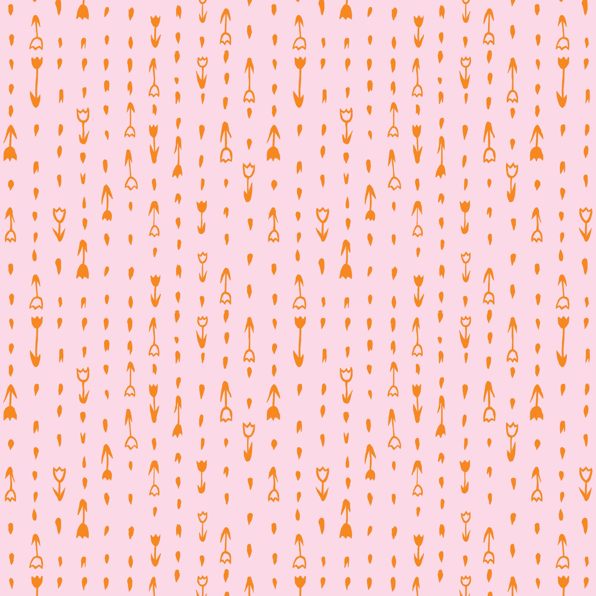 Fabric Cloud9 Pink Tulip Time Summer Sun by the Quarter Yard 228828