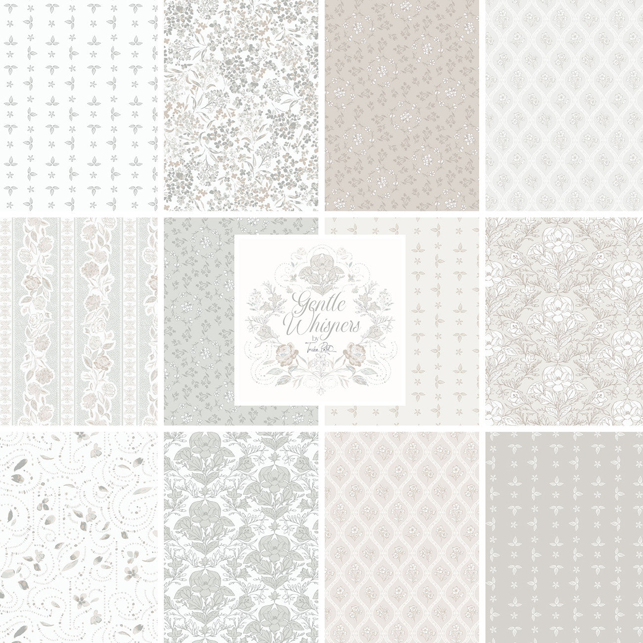 Fabric Cloud9 Precuts Gentle Whispers