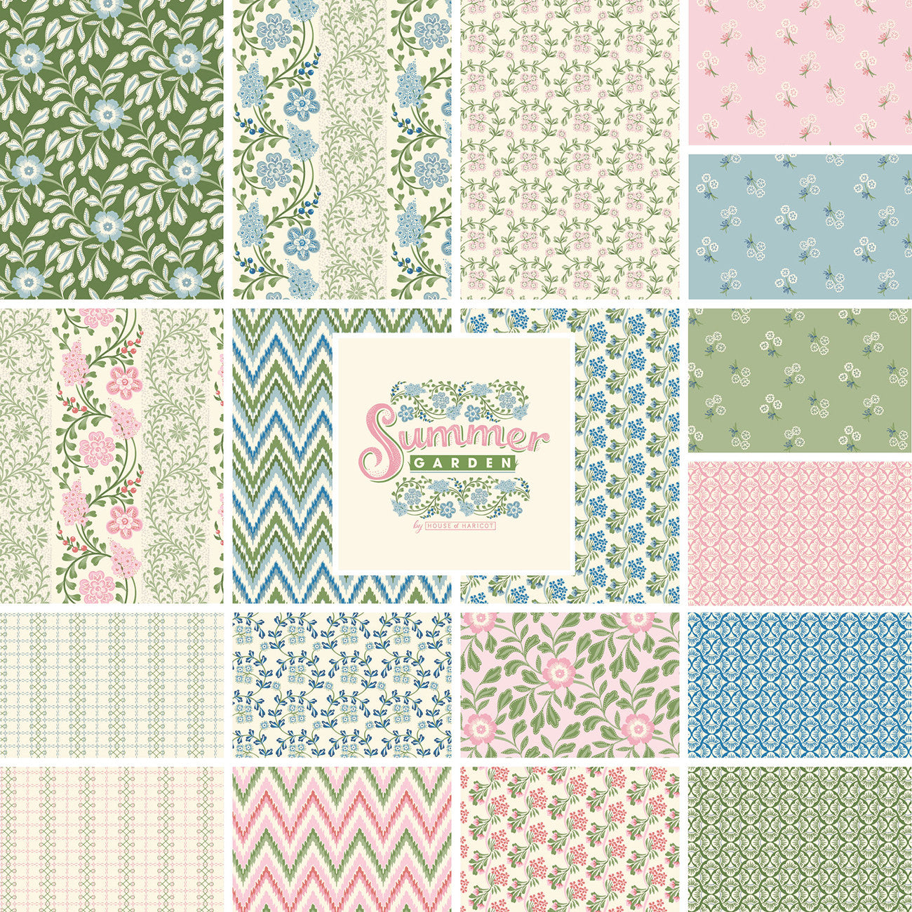 Fabric Cloud9 Precuts Summer Garden