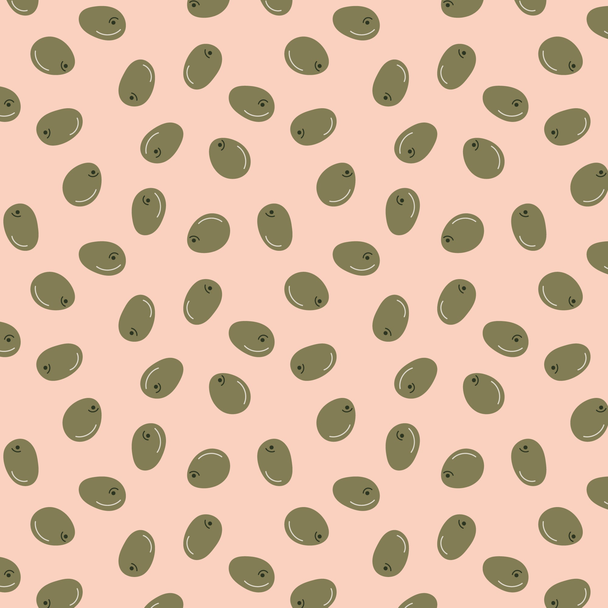 Fabric Cloud9 Prosciutto Tapenade Dots La Delicatessa by the Quarter Yard 229464