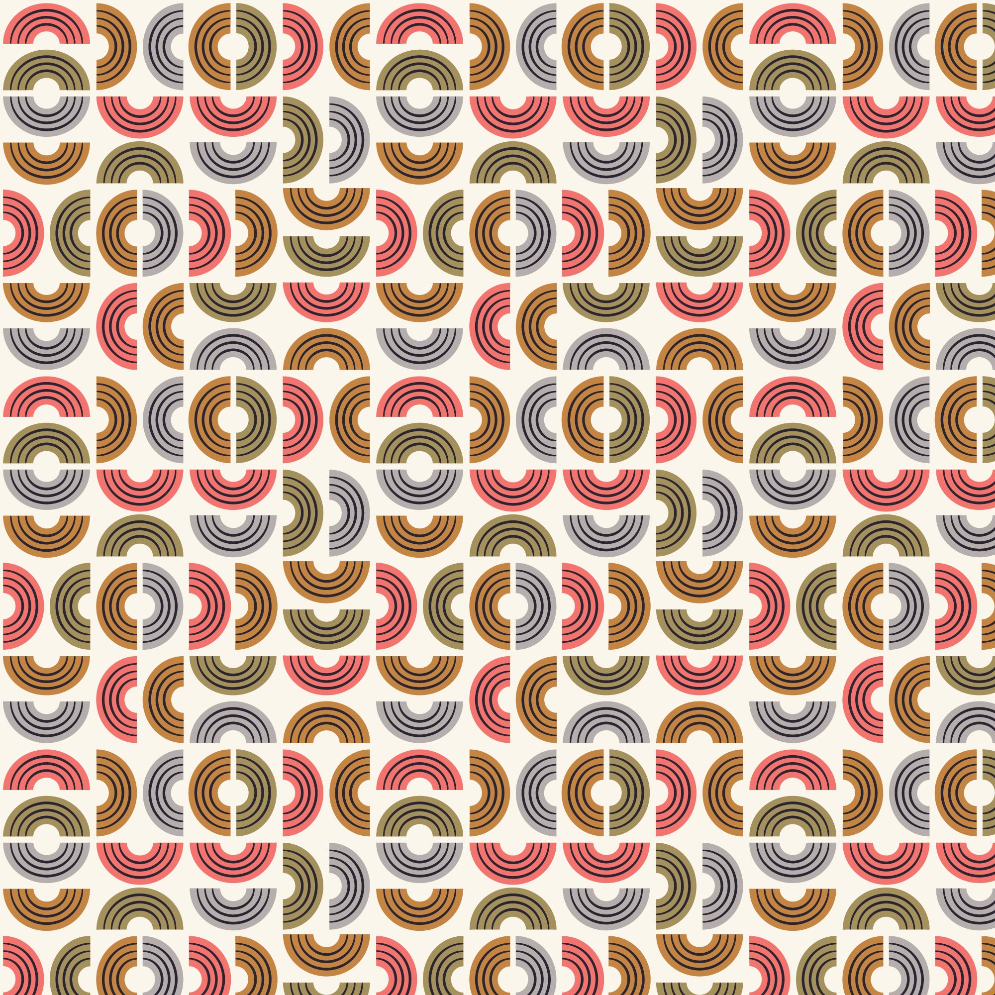 Fabric Cloud9 Rad Rainbow Spring Showers by the Quarter Yard 228221