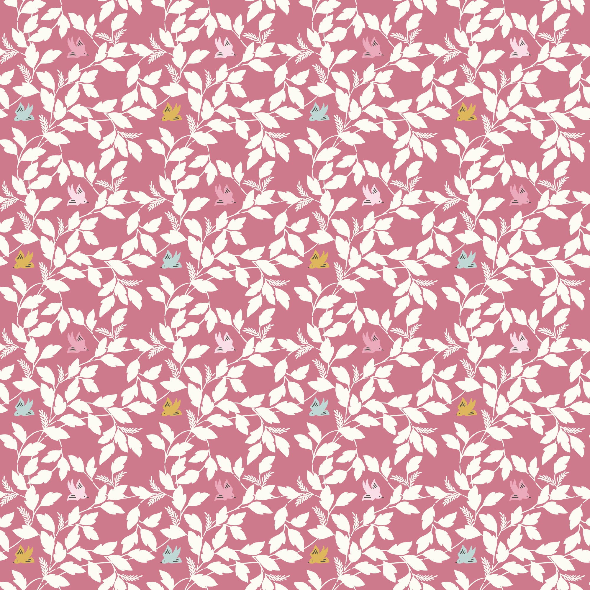 Fabric Cloud9 Rose Four and Twenty Meadow Melody by the Quarter Yard 228921