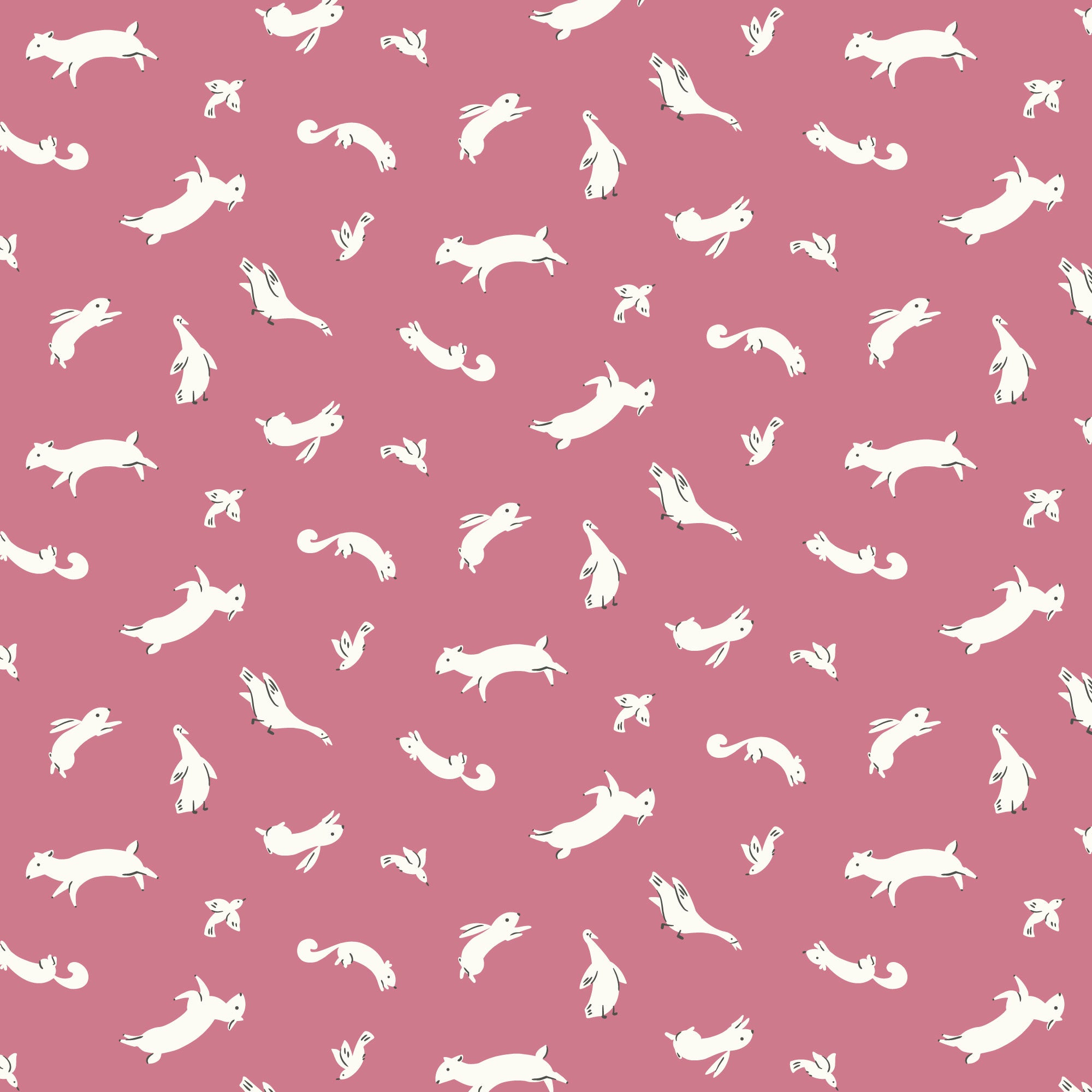 Fabric Cloud9 Rose Gentle Dell Meadow Melody by the Quarter Yard 228929