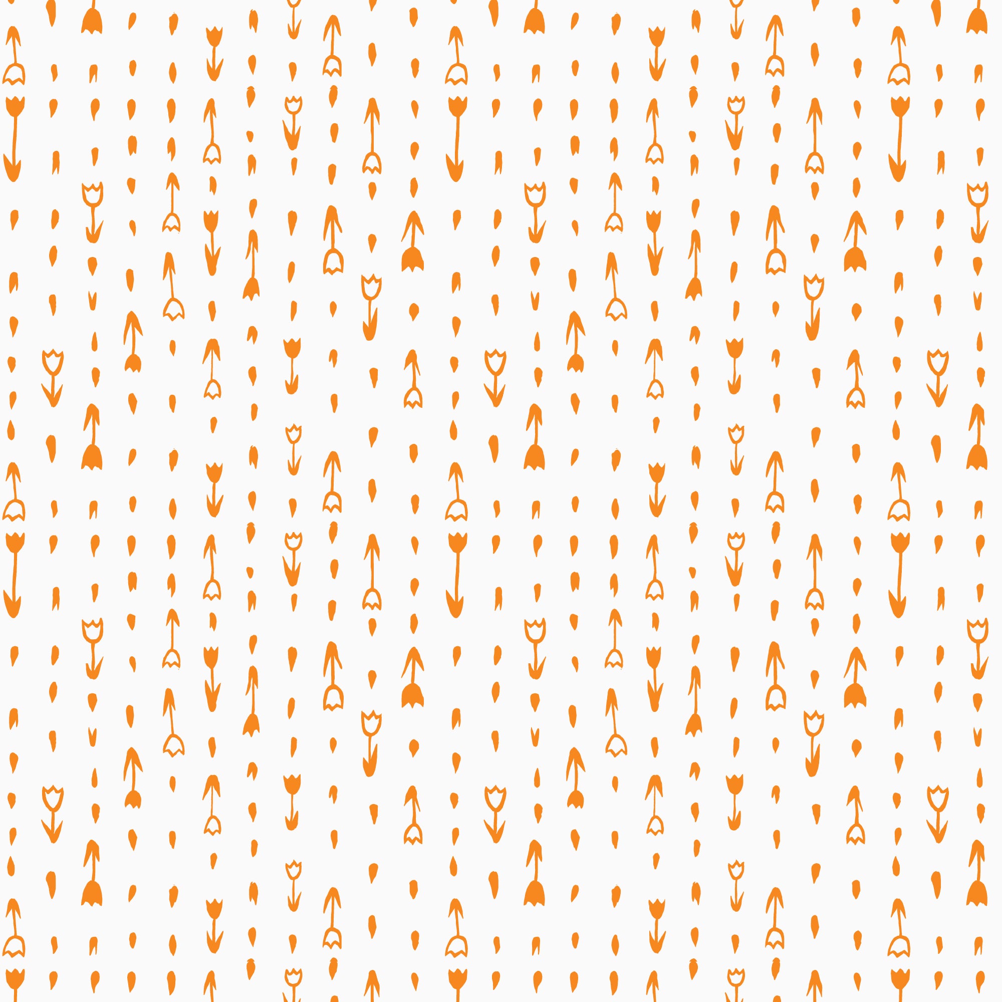 Fabric Cloud9 White Tulip Time Summer Sun by the Quarter Yard 228827