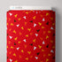 Fabric Cloud 9 Red Caution Fire! Fire! Fire! by the Quarter Yard 228309