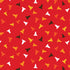 Fabric Cloud 9 Red Caution Fire! Fire! Fire! by the Quarter Yard 228309
