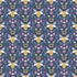 Fabric Dear Stella Designs Indigo Bee Mine To Bee or Not to Bee by the Quarter Yard D3592-INDIGO