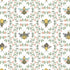 Fabric Dear Stella Designs White To Bee or Not To Bee Sting Like a Bee by the Quarter Yard D3281