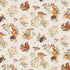 Fabric Dear Stella Taupe Fawn'd of You Count on Me by the Quarter Yard DNS3312-TAUPE