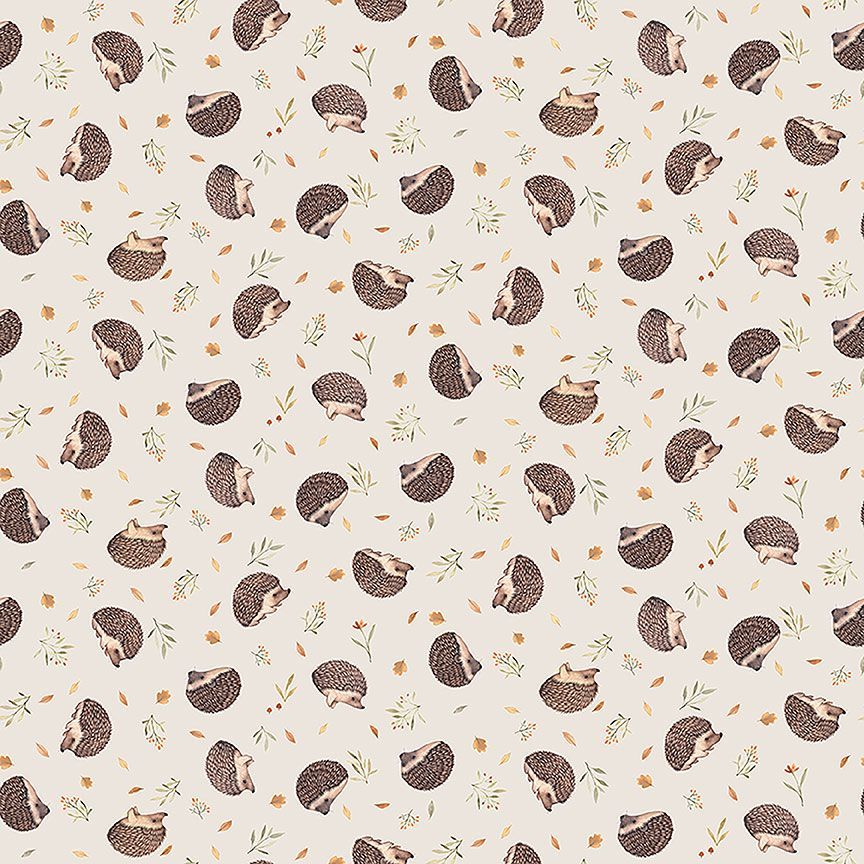Fabric Dear Stella Taupe Prickly Count on Me by the Quarter Yard DNS3318-TAUPE