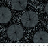 Fabric FIGO Black Large Floral in Rayon Rhythm & Leaves by the Quarter Yard R91039-99