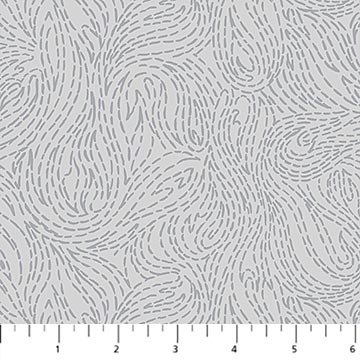 Fabric FIGO Gray Pigment Dewfall by the Quarter Yard 92065-91