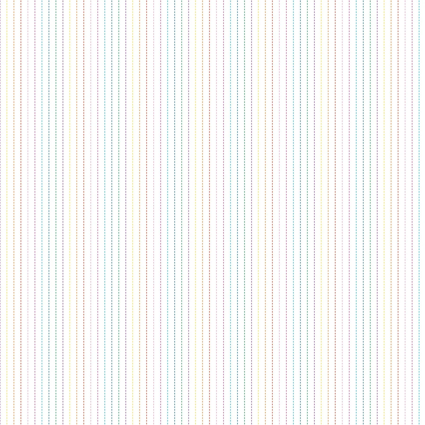 Fabric FIGO Multi on White Stripes Dovetail by the Quarter Yard 92029-10