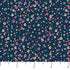 Fabric FIGO Navy Petal Drift Pocket Posies by the Quarter Yard R91200-49