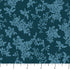 Fabric FIGO Teal Leaves Rosa by the Quarter Yard 91157-64