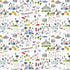 Fabric FIGO White Cityscape Mini Metropolis by the Quarter Yard 91189-10