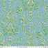 Fabric FreeSpirit Aqua Indian Kaffe x Morris & Co. by the Quarter Yard PWKW005.AQUA