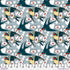 Fabric FreeSpirit Blue Air Mail Love Letters by the Quarter Yard PWRH128.BLUE