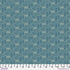 Fabric FreeSpirit Blue Celebrate Primitive Cloth by the Quarter Yard PWSK096.BLUE