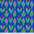 Fabric FreeSpirit Blue Hyacinth Kaffe Fassett Collective February 2026 by the Quarter Yard PWGP214.BLUE