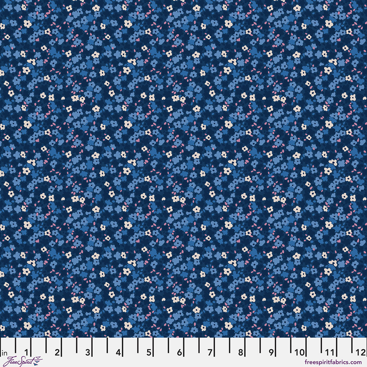 Fabric FreeSpirit Brambleberry Ditsy Petite Prints by the Quarter Yard PWAE001.BRAMBLEBERRY