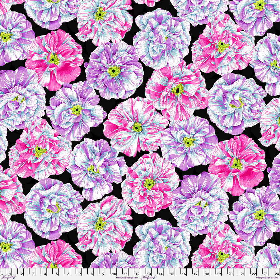 Fabric FreeSpirit Contrast Bouffant Kaffe Fassett Collective February 2026 by the Quarter Yard PWPJ061.CONTRAST