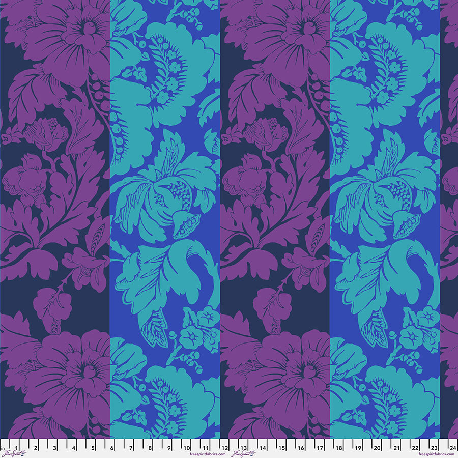 Fabric FreeSpirit Cool Romance Kaffe Fassett Collective February 2026 by the Quarter Yard PWGP210.COOL