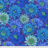 Fabric FreeSpirit Kaffe Collective Blue Cactus Flower by the Quarter Yard PWPJ096.BLUE