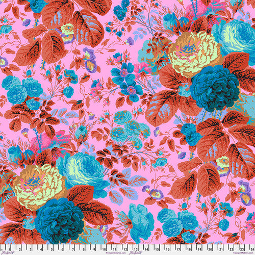 Fabric FreeSpirit Kaffe Collective Lavender Gradi Floral by the Quarter Yard PWPJ053.LAVENDER
