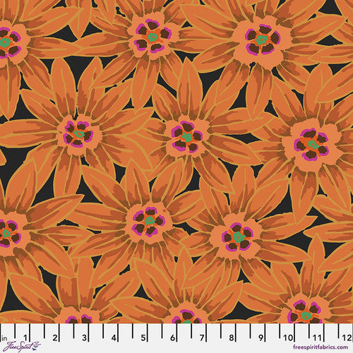 Fabric FreeSpirit Kaffe Fassett Brown Potentilla Kaffe: From the Archives by the Quarter Yard PWGP064.BROWN