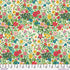 Colorful floral pattern with a ruler at the bottom for scale.
