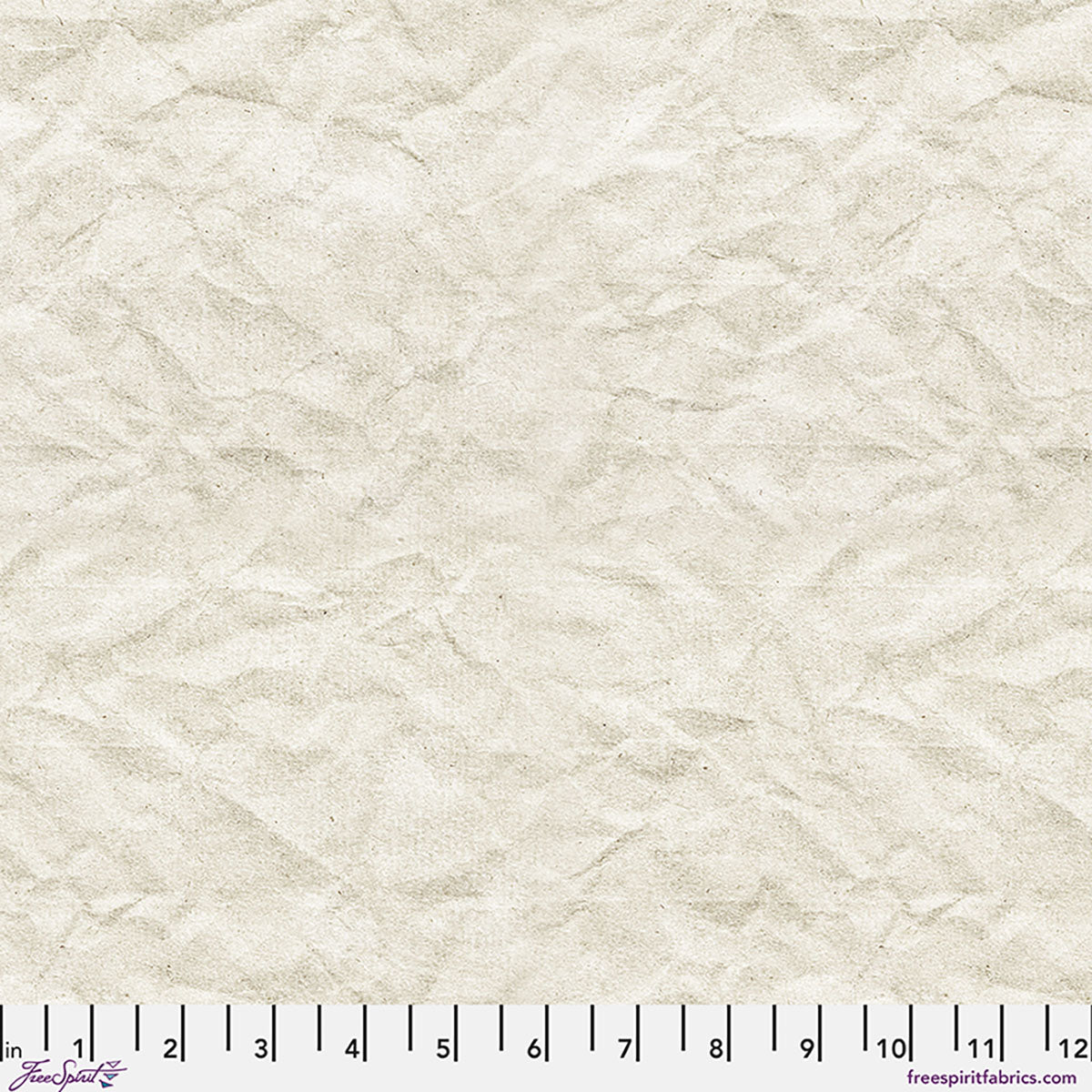 Textured fabric pattern with a ruler at the bottom for scale.
