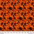 Fabric FreeSpirit Orange Ink Chain Mail by the Quarter Yard PWRH144.ORANGE