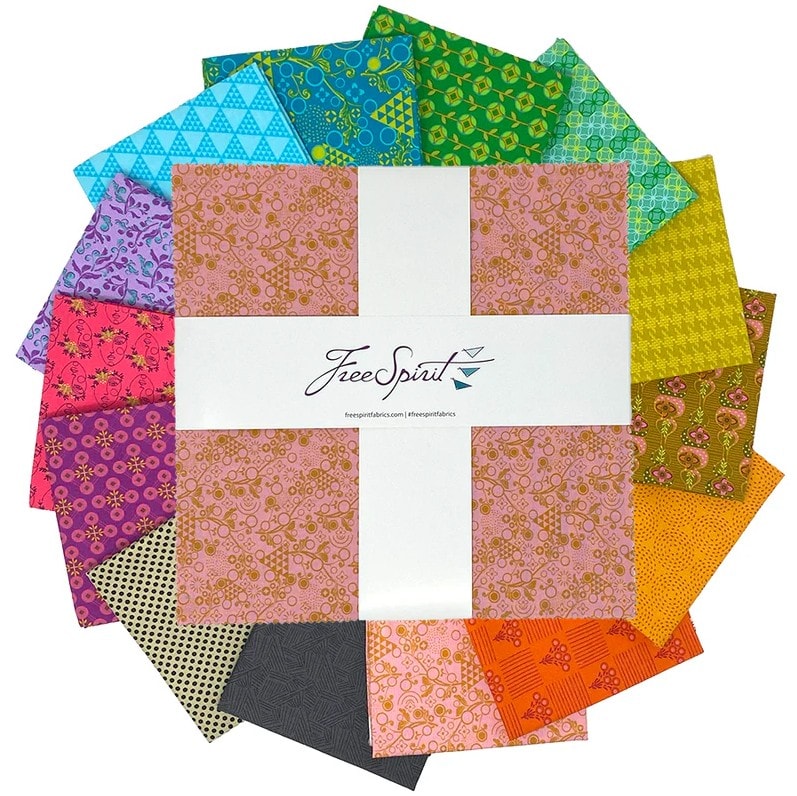 Fabric FreeSpirit Precuts Pop Cloth 10" Stacker FB610SK.POPCLOTH