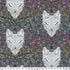 Fabric FreeSpirit Tula Pink Carbon Wolf of Pink Street Graywork Minky by the Quarter Yard MKTP008.CARBON