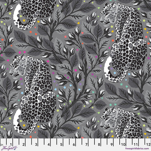 Fabric FreeSpirit Tula Pink Shadow Birthmark Graywork by the Quarter Yard PWTP258.SHADOW