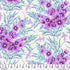 Fabric FreeSpirit Tula Pink Ultraviolet Shadow Sharks Floral Reef by the Quarter Yard PWTP267.ULTRAVIOLET