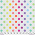Fabric FreeSpirit Tula Pink Whisper Disco Poms True Colors Graywork by the Quarter Yard PWTP262.WHISPER