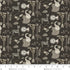 Fabric Henry Glass Black Small Animals Jungle Romp by the Quarter Yard 2109-99