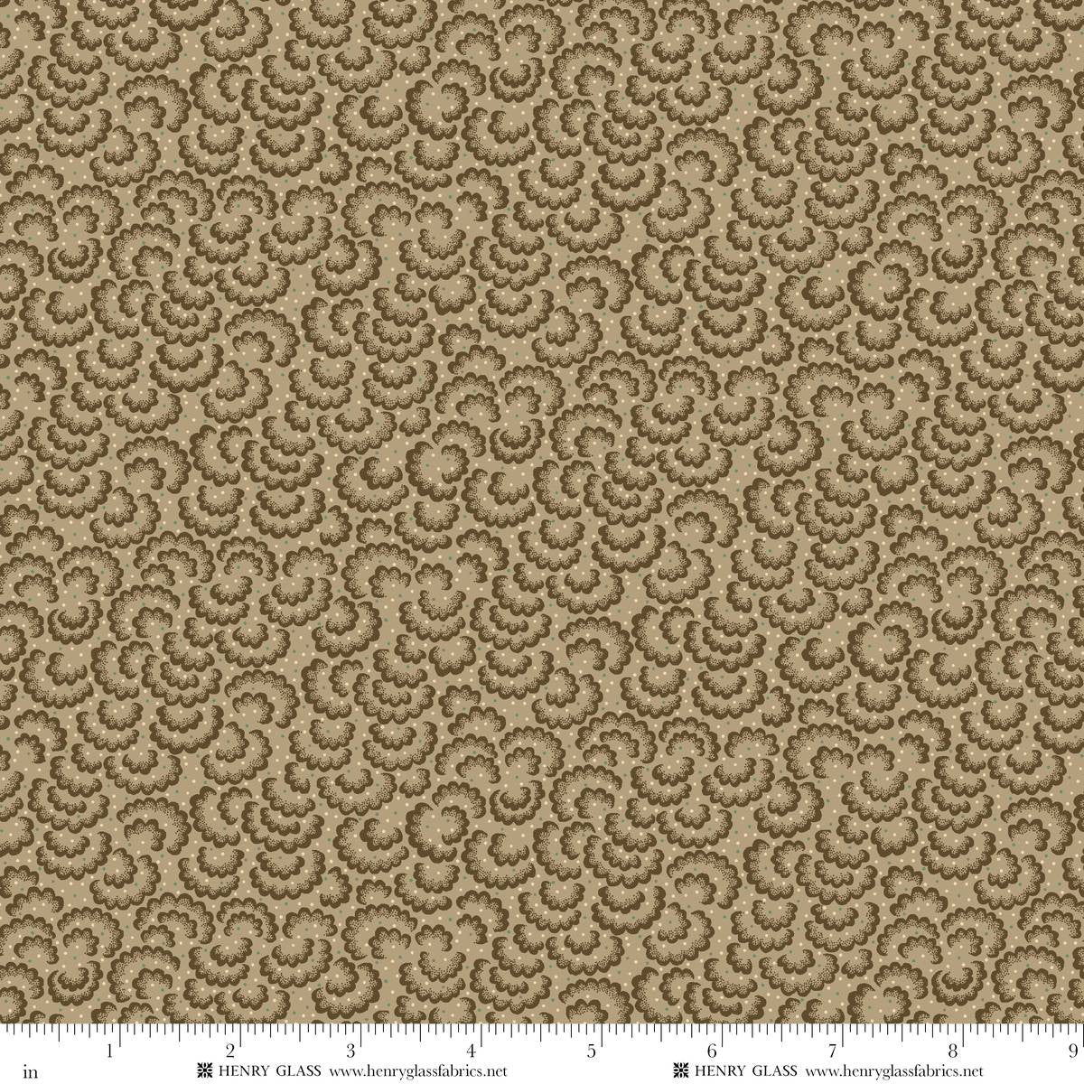 Fabric Henry Glass Clay Cloudburst Harvest Thyme by the Quarter Yard 2466-33