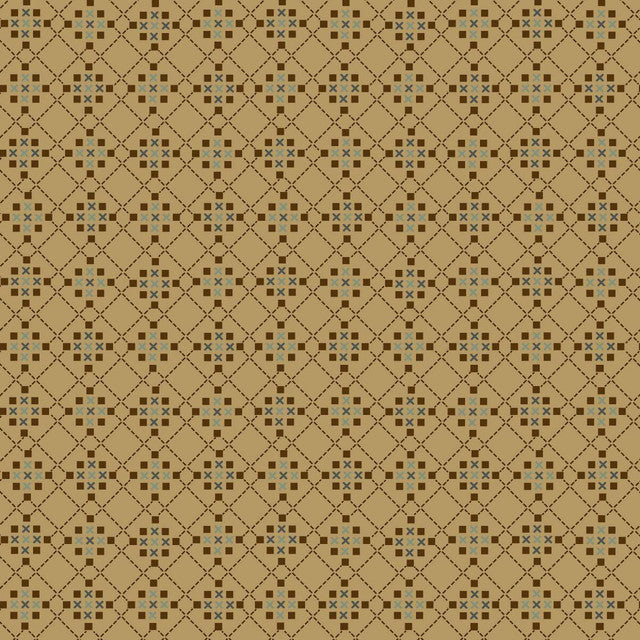 Fabric Henry Glass Clay Waffle Weave Harvest Thyme by the Quarter Yard 2460-303
