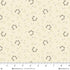 Fabric Henry Glass Cream Posh Posies Buttercream & Brickle Bits by the Quarter Yard 1953-40