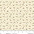 Fabric Henry Glass Cream Stars and Sprigs Buttercream & Brickle Bits by the Quarter Yard 1955-40
