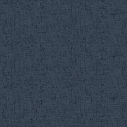 Fabric Henry Glass Dark Peri Timeless Linen Basics by the Quarter Yard 1027-77