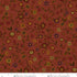 Fabric Henry Glass Dark Red Autumn Flower Toss Bountiful Blessings by the Quarter Yard 3634-89