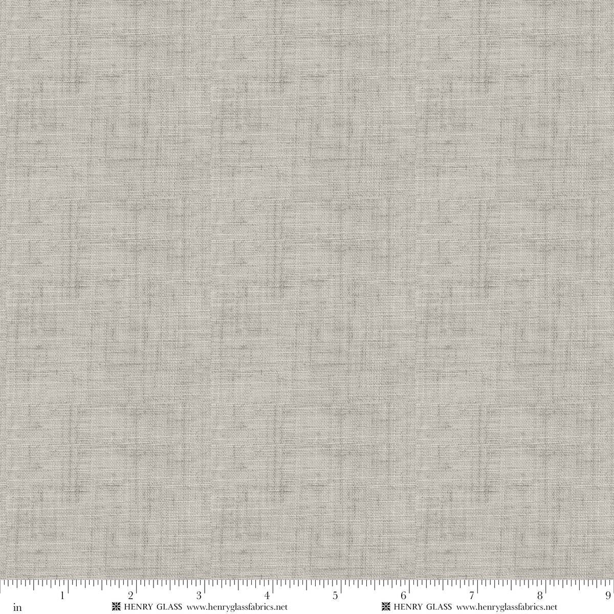 Fabric Henry Glass Dove Gray Timeless Linen Basics by the Quarter Yard 2338-90