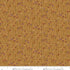 Fabric Henry Glass Gold Stick Flowers Bountiful Blessings by the Quarter Yard 3635-33