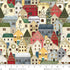 Fabric Henry Glass Gold Township It's the Holidays! by the Quarter Yard 2036-40