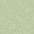 Green patterned fabric with swirls and stars on a light green background